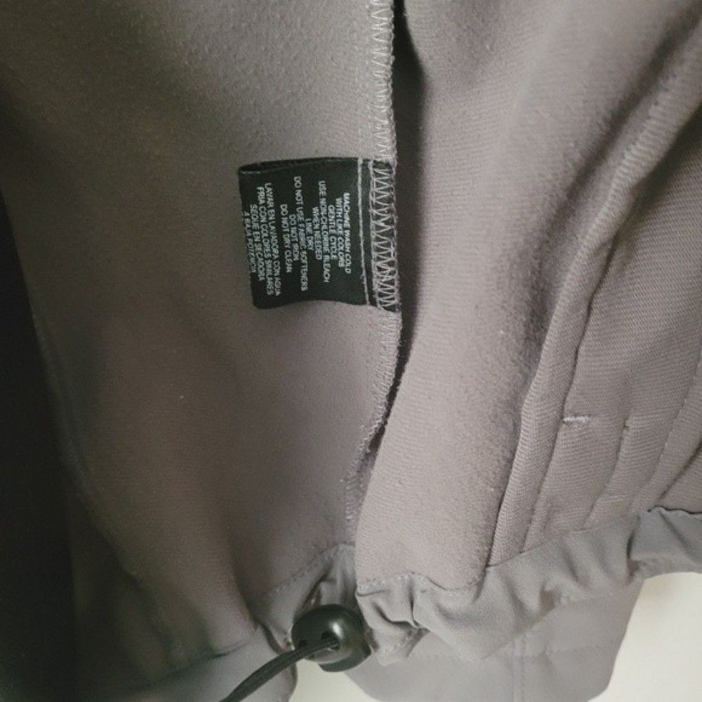 Dickies Jacket Grey Black Zip Front Shell Small W… - image 6